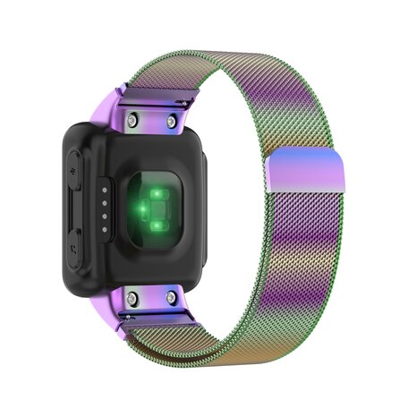 Garmin Forerunner 35 / 30 - Milanese bandje - Multicolor