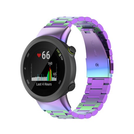 Stalen schakelband - Multicolor - Garmin Forerunner 45 / 45S