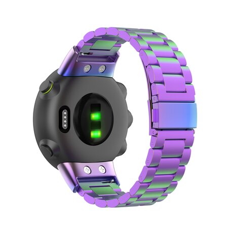 Stalen schakelband - Multicolor - Garmin Forerunner 45 / 45S