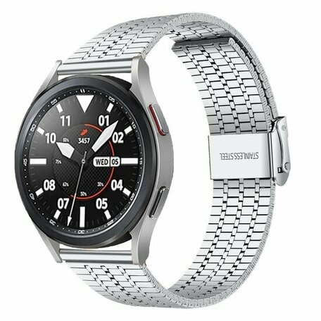 Garmin Forerunner 255 - Stalen bandje - Zilver