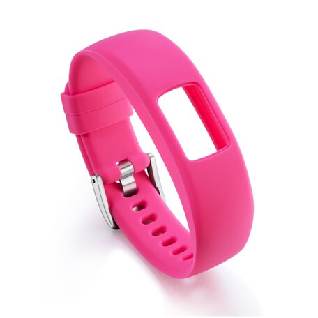 Siliconen sportbandje - Roze - Garmin Vivofit 4