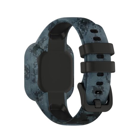 Siliconen bandje met print  - Camouflage - Garmin Vivofit Junior 3