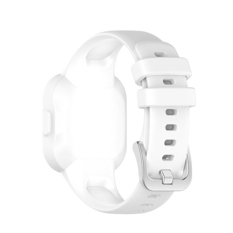 Siliconen one color bandje - Wit - Garmin Vivofit Junior 3