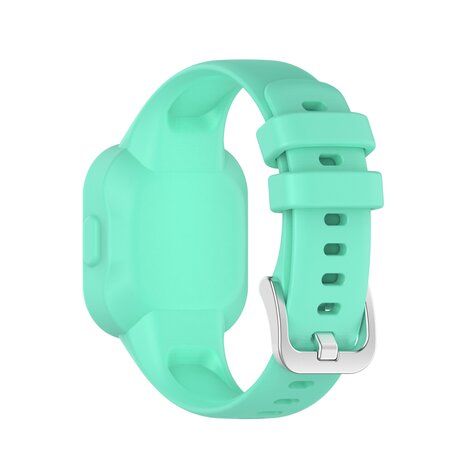 Siliconen one color bandje - Lichtgroen - Garmin Vivofit Junior 3