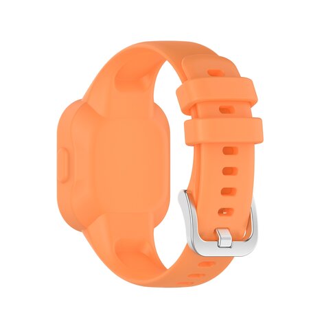 Siliconen one color bandje - Oranje - Garmin Vivofit Junior 3