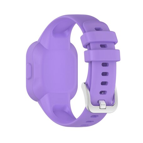 Siliconen one color bandje - Lichtpaars - Garmin Vivofit Junior 3