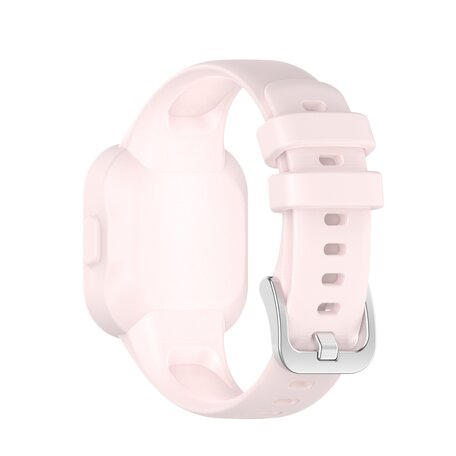 Siliconen one color bandje - Zand roze - Garmin Vivofit Junior 3