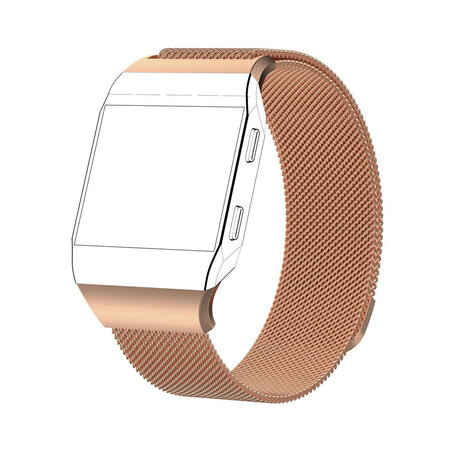 Fitbit Ionic Milanese bandje - Maat: Small - Champagne Goud