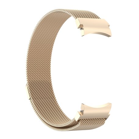 Samsung Galaxy Watch 5 Pro - 45mm - Milanese bandje (ronde connector) - Vintage goud