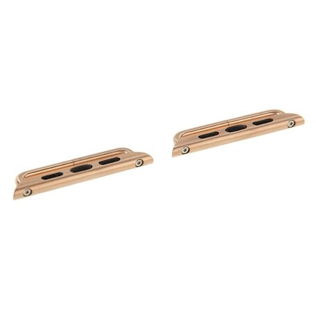 Metalen strap connector - Goud - Geschikt voor Apple Watch 42mm / 44mm / 45mm / 49mm