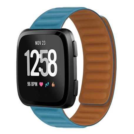 Fitbit Versa 3/4 & Sense 1/2 - Siliconen Loop bandje - Indigo