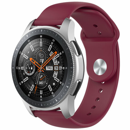 Rubberen sportband - Bordeaux - Samsung Galaxy Watch 3 - 45mm