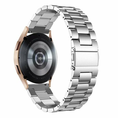 Stalen schakelband - Zilver - Samsung Galaxy Watch 5 (Pro) - 40mm / 44mm / 45mm