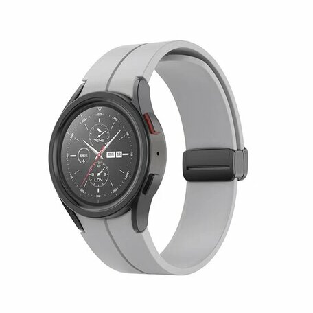 D-buckle sportbandje - Grijs - Samsung Galaxy Watch 5 (Pro) - 40mm / 44mm / 45mm