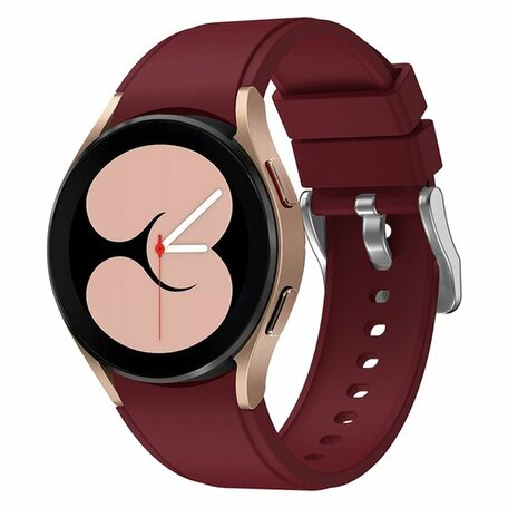 Siliconen sportband - Bordeaux - Samsung Galaxy Watch 5 (Pro) - 40mm / 44mm / 45mm