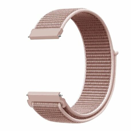 Sport Loop bandje - Zacht roze - Samsung Galaxy Watch 5 (Pro) - 40mm / 44mm / 45mm