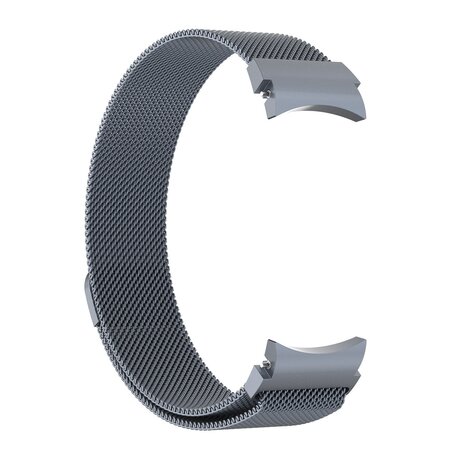 Milanese bandje (ronde connector) - Space Grey - Samsung Galaxy Watch 5 (Pro) - 40mm / 44mm / 45mm