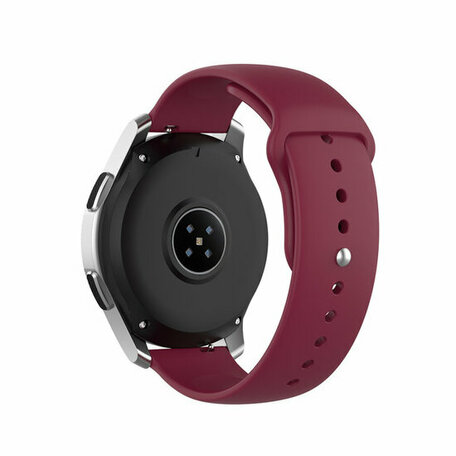 Rubberen sportband - Bordeaux - Samsung Galaxy Watch - 46mm / Samsung Gear S3