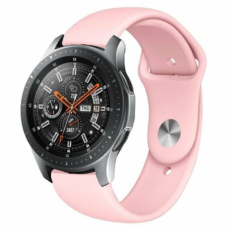 Rubberen sportband - Roze - Samsung Galaxy Watch - 46mm / Samsung Gear S3