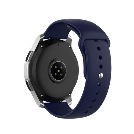 Rubberen sportband - Donkerblauw - Samsung Galaxy Watch - 46mm / Samsung Gear S3