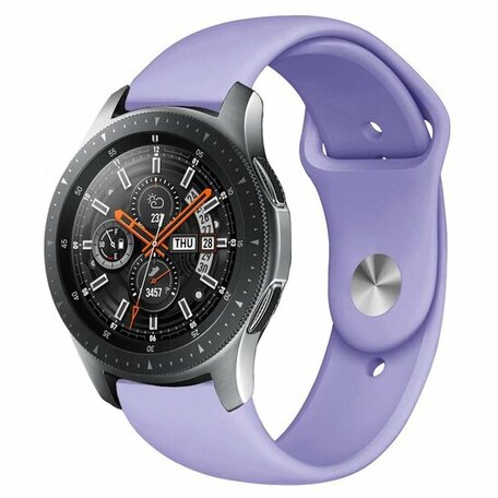 Rubberen sportband - Lila - Samsung Galaxy Watch - 46mm / Samsung Gear S3