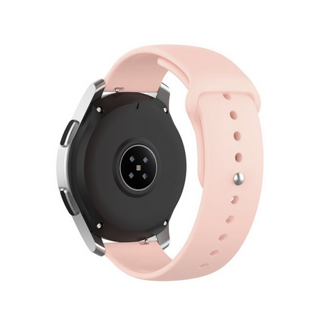 Rubberen sportband - Zacht roze - Samsung Galaxy Watch - 46mm / Samsung Gear S3