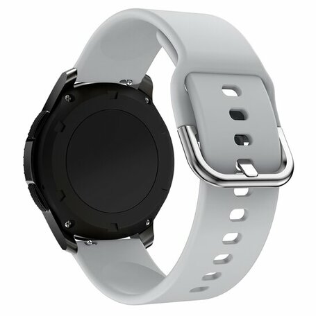 Siliconen sportband - Grijs - Samsung Galaxy Watch - 46mm / Samsung Gear S3