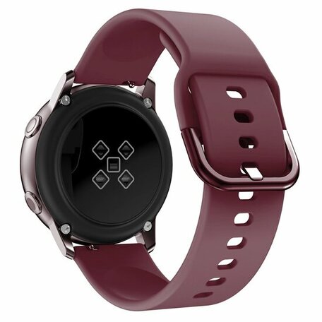 Siliconen sportband - Bordeaux - Samsung Galaxy Watch - 46mm / Samsung Gear S3