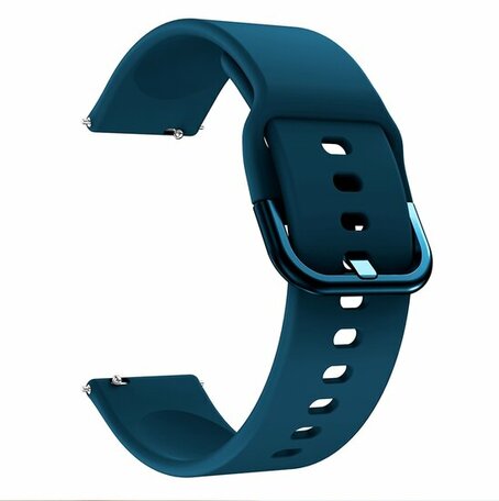 Siliconen sportband - Zee blauw - Samsung Galaxy Watch - 46mm / Samsung Gear S3