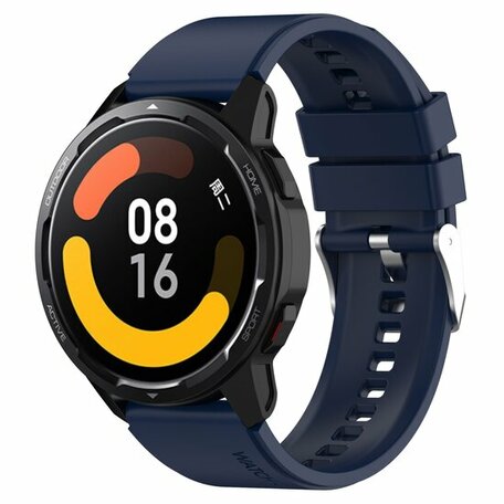 Siliconen sportband - Donkerblauw - Samsung Galaxy Watch - 46mm / Samsung Gear S3