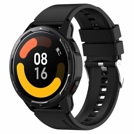 Siliconen sportband - Zwart - Samsung Galaxy Watch - 46mm / Samsung Gear S3