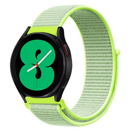 Sport Loop nylon bandje - Geel - Samsung Galaxy Watch - 46mm / Samsung Gear S3