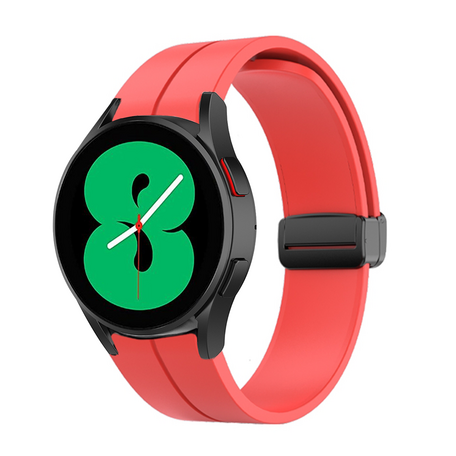 D-buckle sportbandje - Rood - Samsung Galaxy Watch 4 - 40mm & 44mm