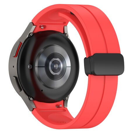 D-buckle sportbandje - Rood-Samsung Galaxy Watch 6 Classic - 47mm & 43mm