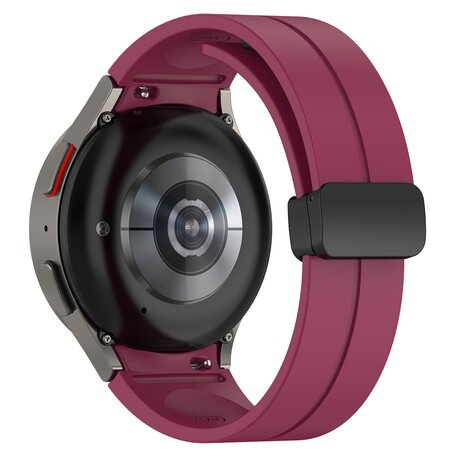 D-buckle sportbandje - Bordeaux - Samsung Galaxy Watch 6 Classic - 47mm & 43mm