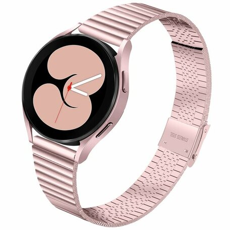 Stalen RVS bandje - Rosé pink - Samsung Galaxy Watch 3 - 41mm