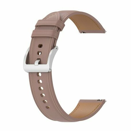 Luxe leren bandje - Oudroze - Samsung Galaxy Watch - 46mm / Samsung Gear S3