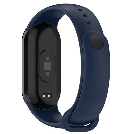 Siliconen bandje - Navy - Xiaomi Smart band 8