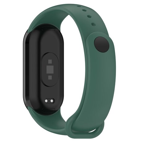 Siliconen bandje - Donkergroen - Xiaomi Smart band 8