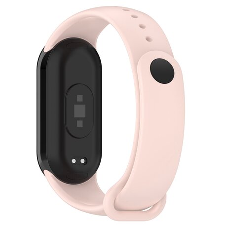 Siliconen bandje - Lichtroze - Xiaomi Smart band 8