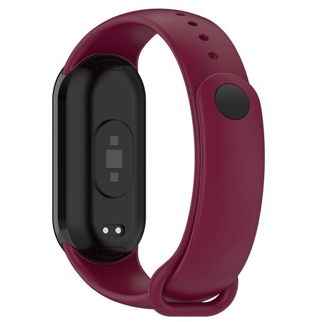 Siliconen bandje - Bordeaux - Xiaomi Smart band 8