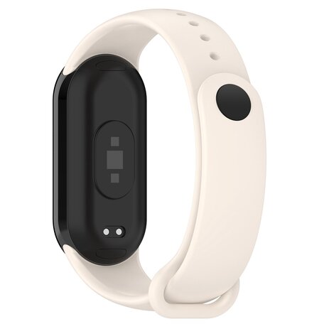 Siliconen bandje - Beige - Xiaomi Smart band 8