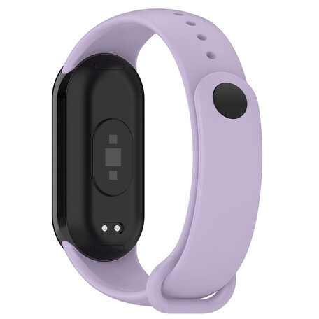 Siliconen bandje - Lichtpaars - Xiaomi Smart band 8