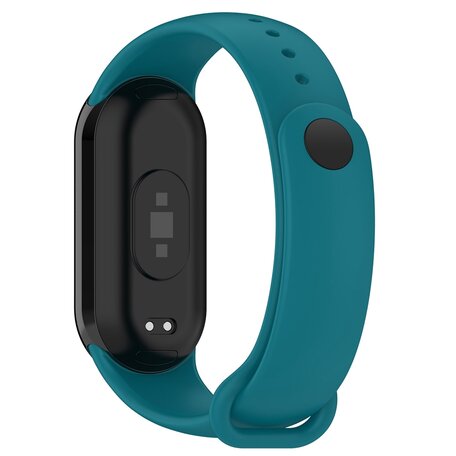 Siliconen bandje - Groenblauw - Xiaomi Smart band 8