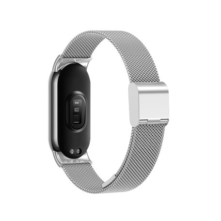 Milanese bandje - Zilver - Xiaomi Smart band 8