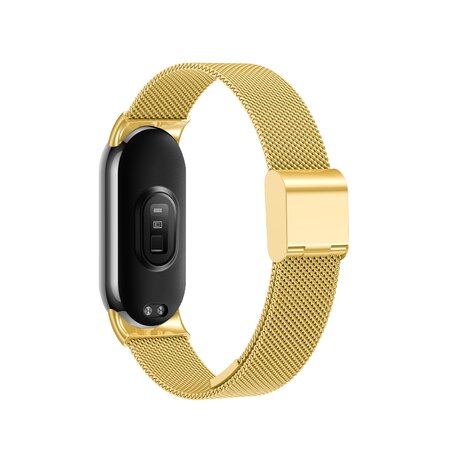 Milanese bandje - Goud - Xiaomi Smart band 8