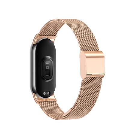 Milanese bandje - Champagne goud - Xiaomi Smart band 8