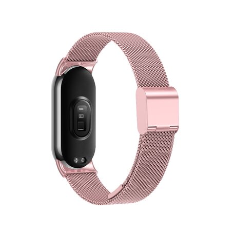 Milanese bandje - Rosé goud - Xiaomi Smart band 8