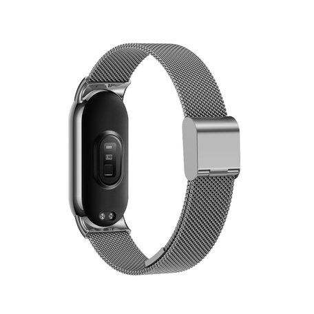 Milanese bandje - Space grey - Xiaomi Smart band 8