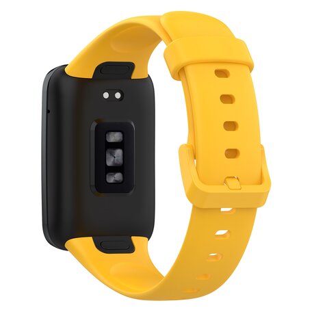 Siliconen sportbandje - Geel - Xiaomi Smart band 7 Pro